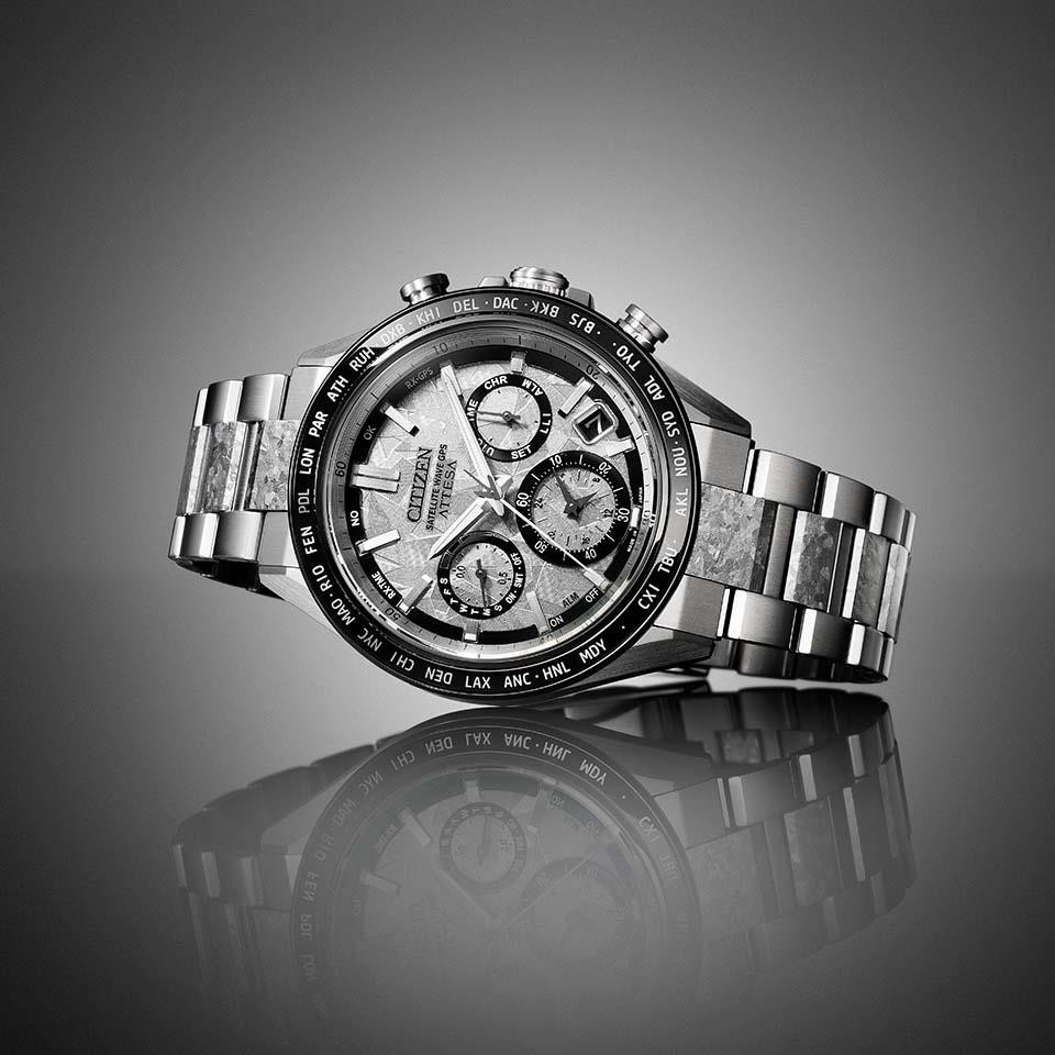 CITIZEN ATTESA CC4076-65A Platinum Shine Limited Titanium GPS