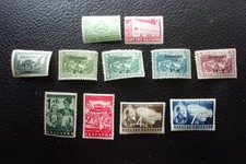 BULGARIE - timbre yvert/tellier n° 333 334 340/344 350/353 n* MH (A105)