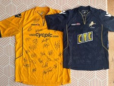 Millwall 2010/11 Home and Away 125 Year Anniversary Shirts Fullly Signed 