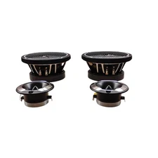 Nemesis Audio NA-6.5HPK 6.5" Midrange Speakers & Pro Tweeters Bundle