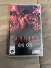 Carrion Nintendo Switch CIB Complete in Box Mint Condition