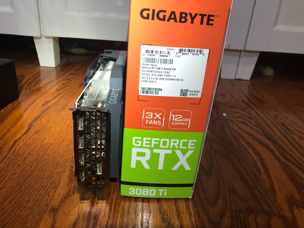 Gigabyte GeForce RTX 3080 Ti EAGLE 12GB GDDR6X GV-N308TEAGLE Gigabyte GeForce RTX 3080 Ti EAGLE 12GB GDDR6X GV-N308TEAGLE