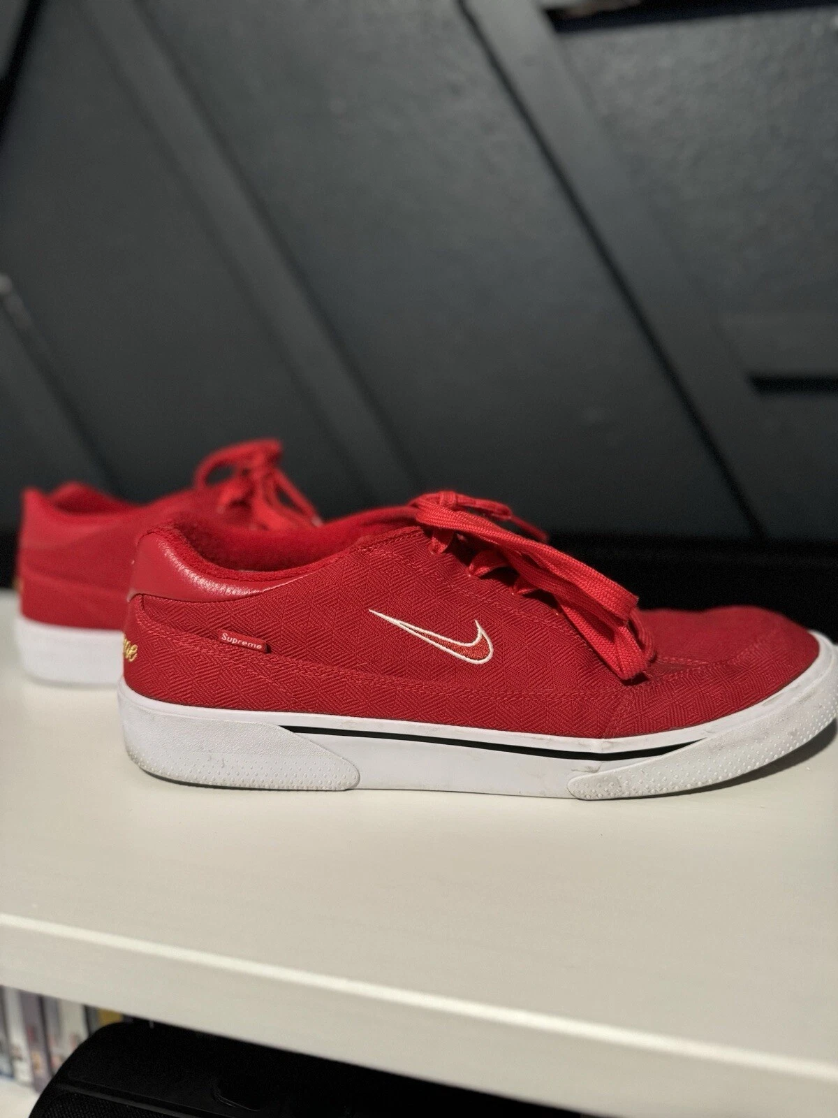 Taille 11,5   Nike Supreme x SB GTS QS Gym Rouge