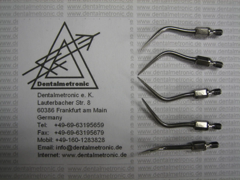 5x ZEG Spitzen Scaler Tip für KaVo SONICflex = Nr. 60 Paro Zahnsteinentferner - Bild 1 von 1