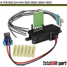 Blower Motor Resistor Kit w/ Wire Harness for GMC C4500 Topkick 2003-2009 Front