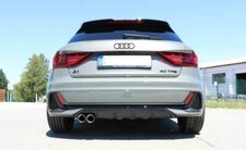 FOX Sportauspuff Endschalldämpfer 2x76mm für Audi A1 Sportback GB 25 30TFSI