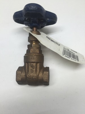 NEW NIBCO T-113 GATE VALVE 3/8'' NPT MSS SP-80 SHIPS FREE