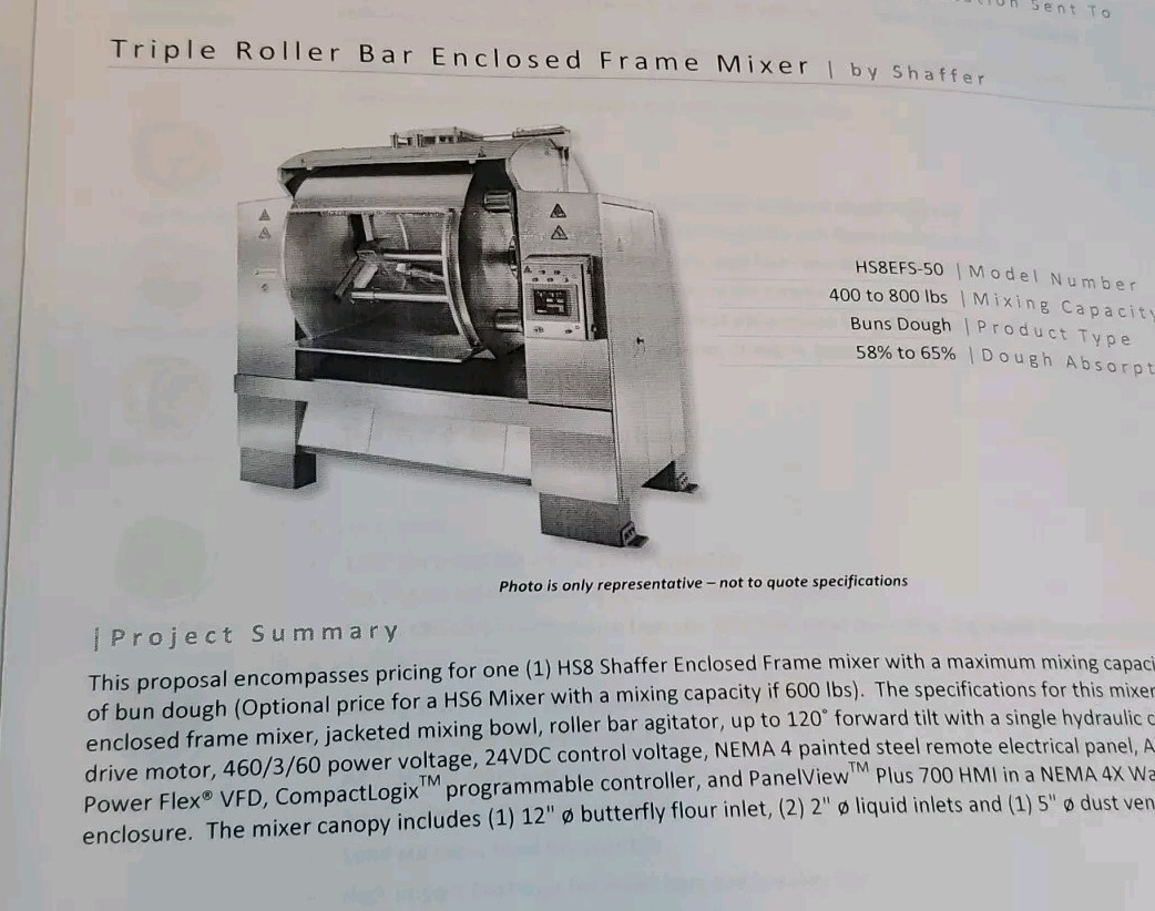 SMC HS8EFS-50 Mixer Parts & Repair manual