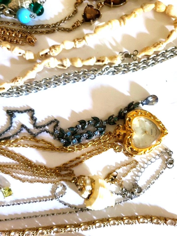 Costume Jewelry Lot 30+ Pieces Avon S Coventry Necklaces, Bracelets 7