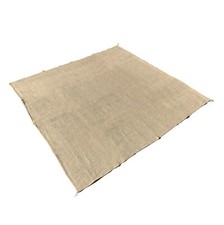Sandbaggy Burlap Square 80 inch x 80 inch - Landscaping, Construction, Sheets