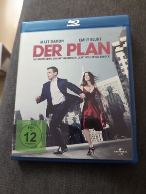 Der Plan - Matt Damon & Emily Blunt | Blu-ray | Film | Zustand sehr gut