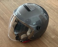 Jethelm Nexx Y.10 Sunny, grau (glänzend), Gr. 55/56, m. Tragebeutel, WIE NEU !!