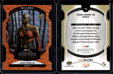 2022 Allure Marvel Studios Danai Gurira as Okoye Orange Slice Die Cut #68