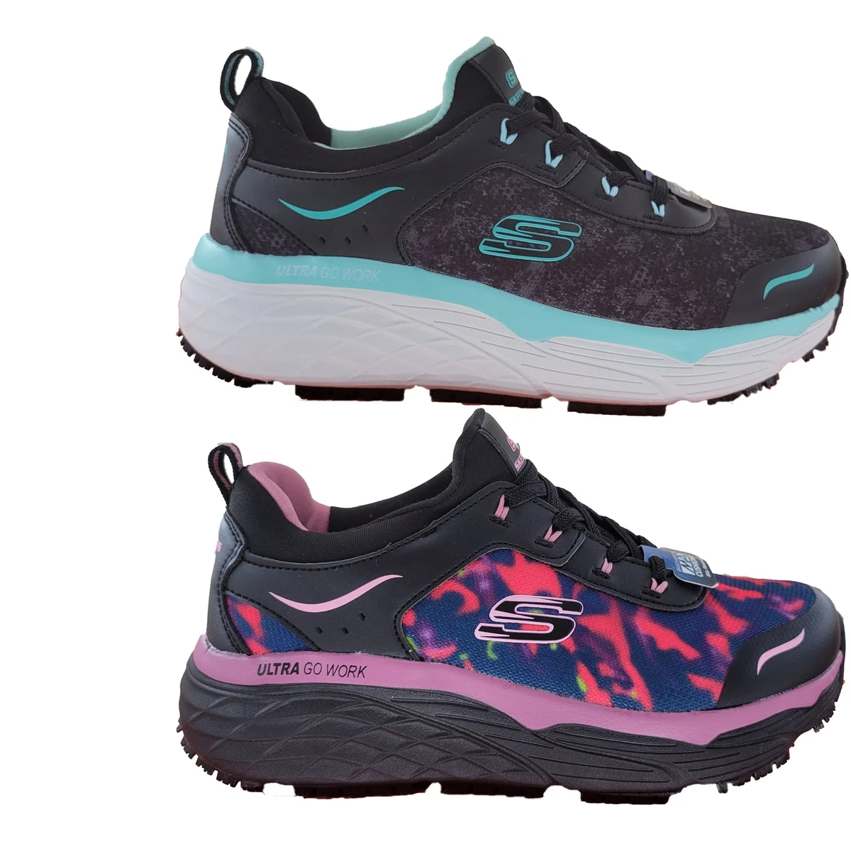 Skechers Women&#039;s 108036 Max Elite Slip Resistant Rastip Work | eBay