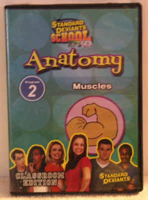 Anatomy Standard Deviants School DVD program 2 Muscles classroom edition