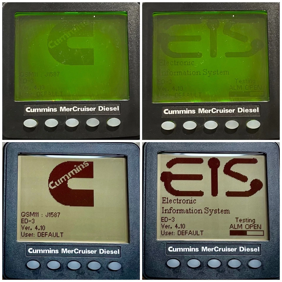 Дисплей дизельного двигателя Cummins Marine ED-X СЕРВИС ПО РЕМОНТУ ДАТЧИКОВ - Изображение 2 из 4