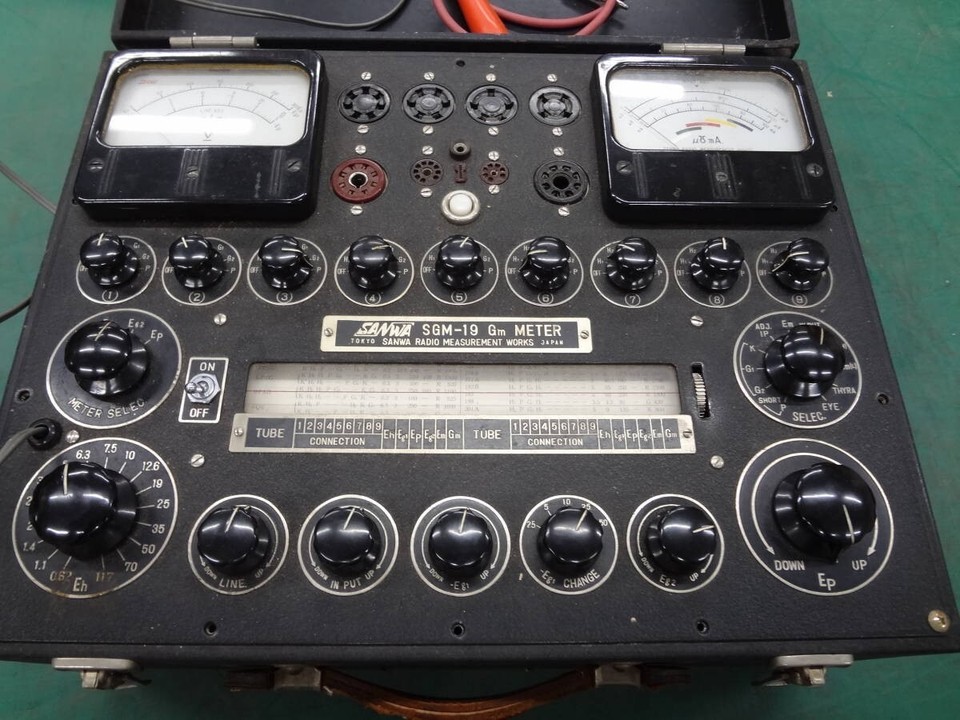 Sanwa/Sanwa Vacuum Tube Tester Gm Meter Sgm19 1 402 Audio Equipment