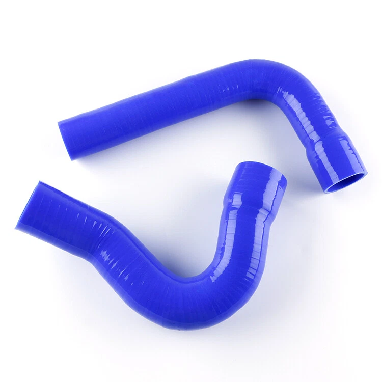 Manguera de radiador de silicona Blue Fit 1967-1970 Ford Mustang/Falcon/Fairlane V8  Foto 2 de 4