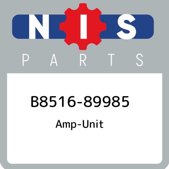 だて B8516-89985 Nissan Amp-unit B851689985, New Genuine OEM Part | eBay