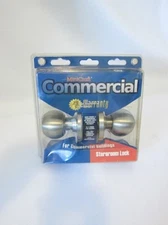 New Mintcraft Commercial Storeroom Lock Set Satin Stainless Steel C365B 