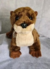 Destination Nation Aurora River Otter Brown 17'' Plush Stuffed Animal Toy