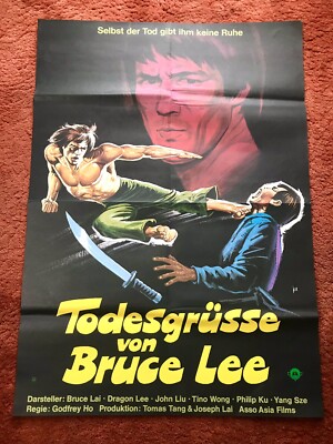 Todesgrüsse von Bruce Lee Kinoplakat Poster A1, Eastern, Bruce Lai