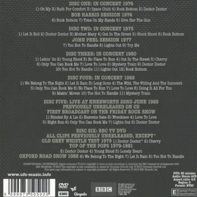 洋楽 ufo at the bbc UFO - Live At The BBC 1974-1975 LP classic UK hard rock Michael