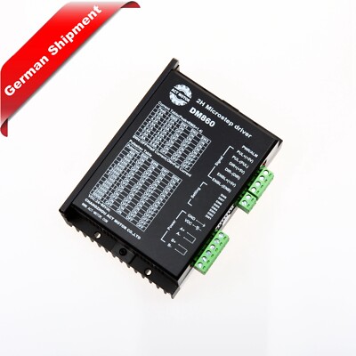 DM860 Stepper Driver 7.8A 24-80VDC Schrittmotor Treiber For Nema 23/Nema 34 CNC