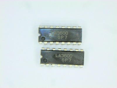 2x Sanyo LA2200 LA-2200 Circuit Int&eacute;gr&eacute; DIP-16. Lot De 2