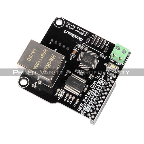 SainSmart LAN Ethernet 8-CH Relay Board Delay Switch TCP Controller Module RJ45 - Picture 10 of 11
