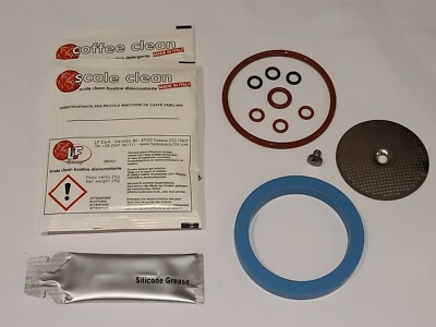 Gaggia Classic Dichtung Service Dichtungssatz, Dusche, Fett, Entkalker & Waschmittel
