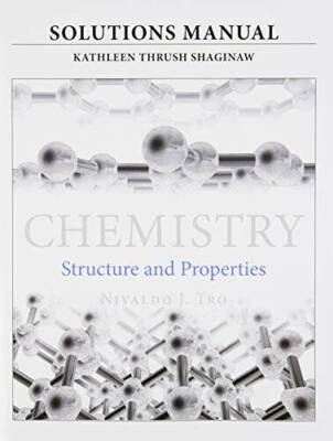 Solutions Manual for for Chemistry: Structure and Properties - Paperback - GOOD