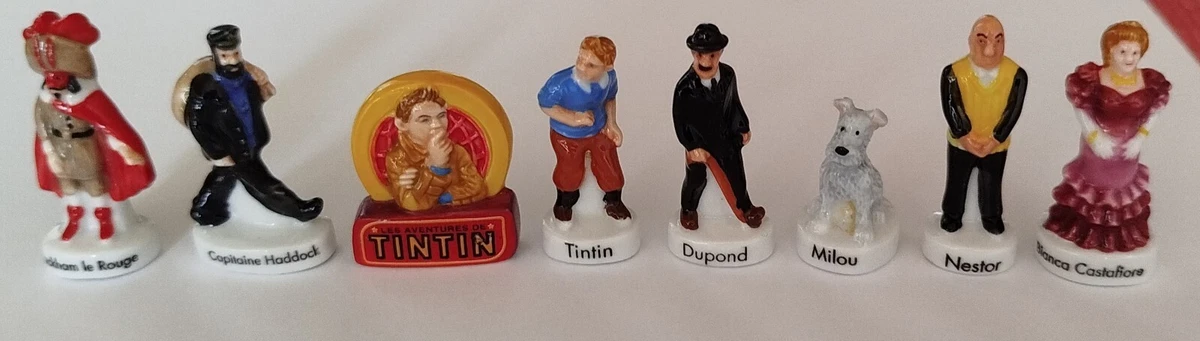 Lot De 2 Fèves Figurines Tintin (série 2013) - À Choisir Parmi La Collection | Occasion Bon état