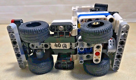 Retired Lego Technic 42062 Container Yard Truck & Loader Vehicle w Manual No Box