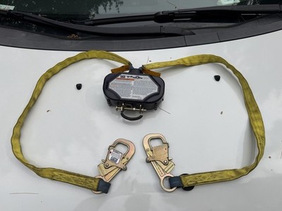 DBI SALA TALON TWIN LEG QUICK CONNECT RETRACTING LIFELINE  7.5 Foot