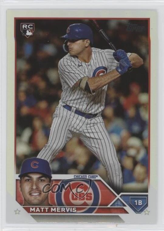2023 Topps Update Rainbow Foil Matt Mervis #US42 1eb2