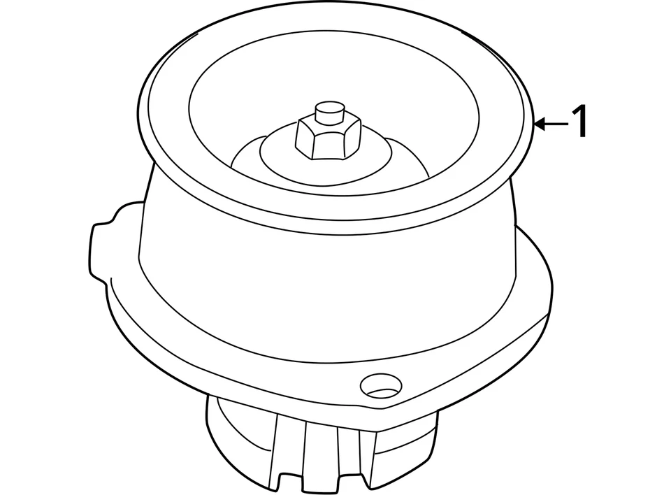 2002-2007 Buick Rendezvous Heater Rear Ac Blower Motor YSHQV - Image 3 of 3