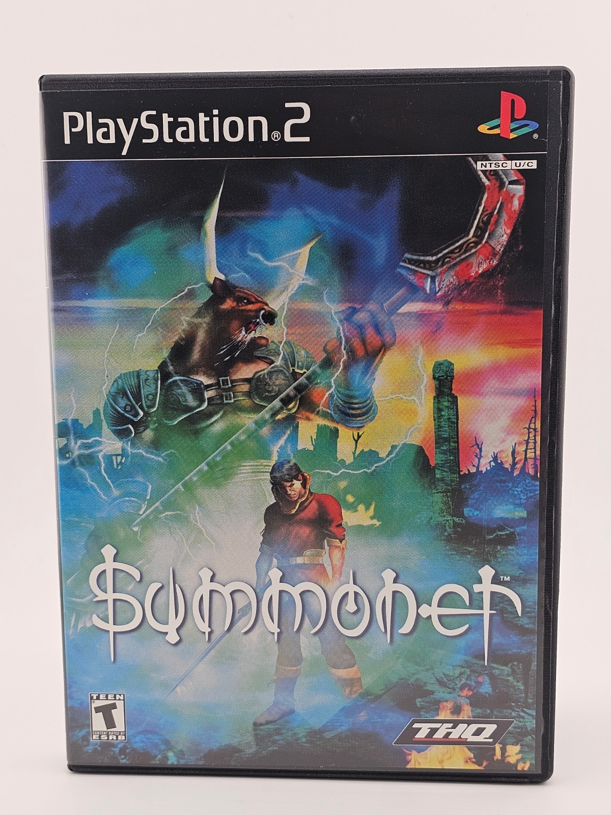 Sony Playstation 2 PS2 Summoner Disc + Case Cleaned & Tested