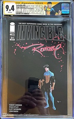 Image Comics Invincible #84 CGC 9.4 Signed by Ryan Ottley First Printing