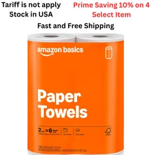 2-Ply Flex-Sheets Paper Towels – 2 Rolls = 6 Regular Rolls
