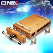 Portable Hard Wood Workbench Woodworking Bench Vise w/ 2 G-Type Fixing Clips