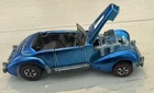 Vintage 1970 Hot Wheels Redline Blue Classic Cord Toy Car