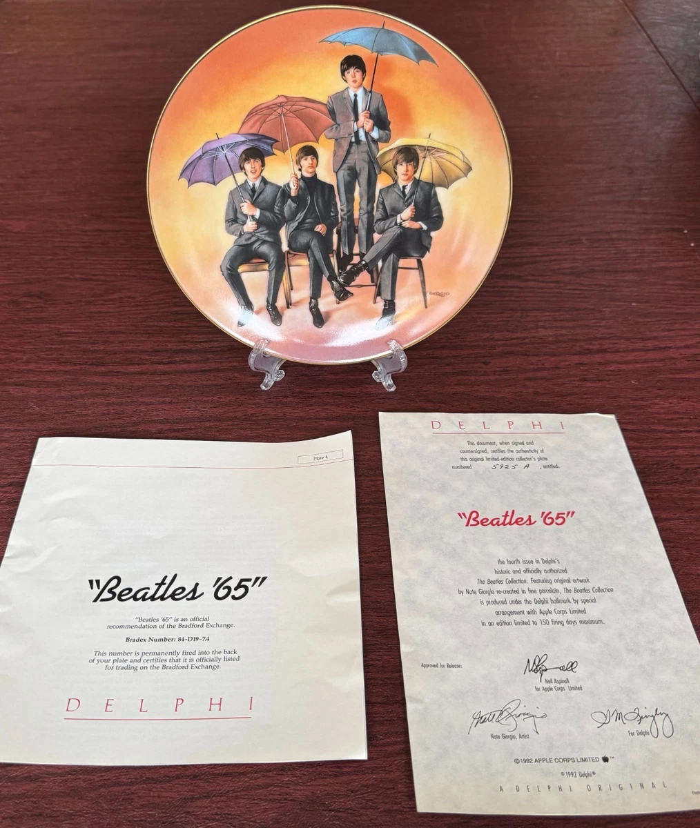 Beatles Plates Bradford Exchange Collector for sale | eBay