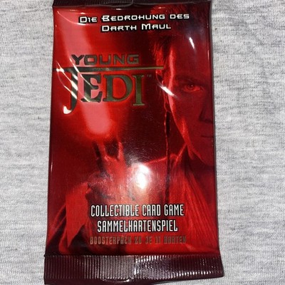 Star Wars Young Jedi CCG Booster Pack Die Bedrohung des Darth Maul Decipher 1999