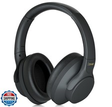 ZIHNIC Active Noise Cancelling Headphones, 60H Playtime Wireless
