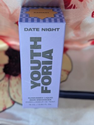 Youth Foria Date Night Sunkissed Liquid Skin Enhancer RADIANT .5oz/15mL FULL SZ