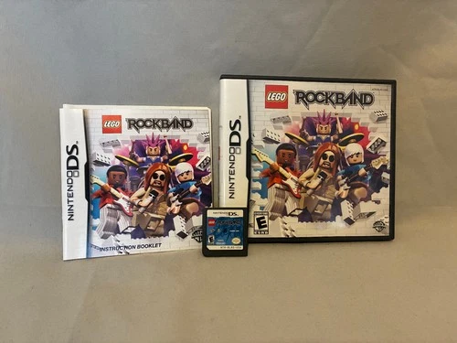 Lego Rock Band Nintendo DS CIB Complete with Manual Tested Works
