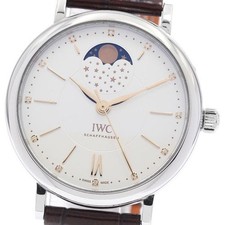 IWC SCHAFFHAUSEN PORTOFINO IW459011 37mm SS Silver Dial Automatic #C204 7