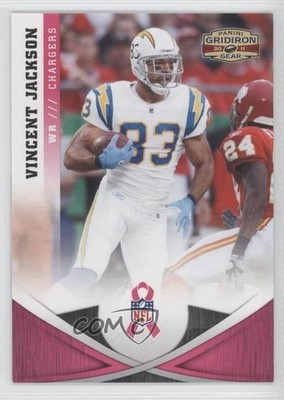 2011 A Crucial Catch Breast Cancer Awareness 67/250 Vincent Jackson #102 0u4