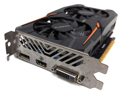 GIGABYTE GeForce GTX 1050 Ti 4GB GDDR5 PCI-E 3.0 x16 Video Card GV